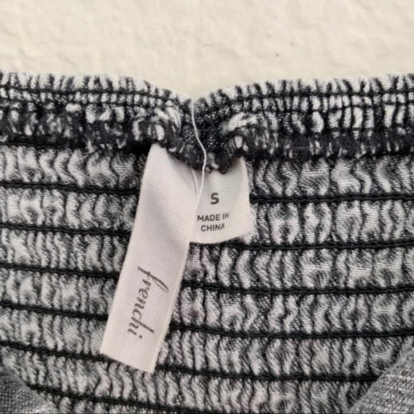 Frenchi Gray Acid Wash Denim Cami Skater Dress (F) - Picture 5 of 7